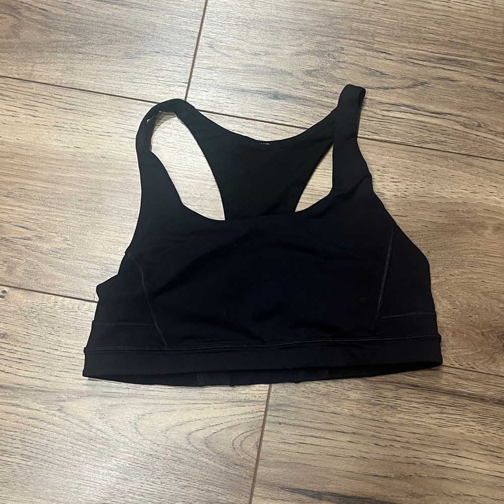 Lululemon black racerback bra